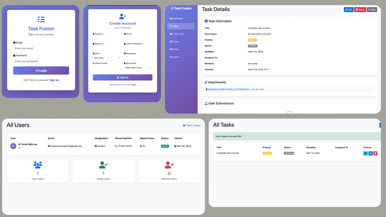 Project Management System
